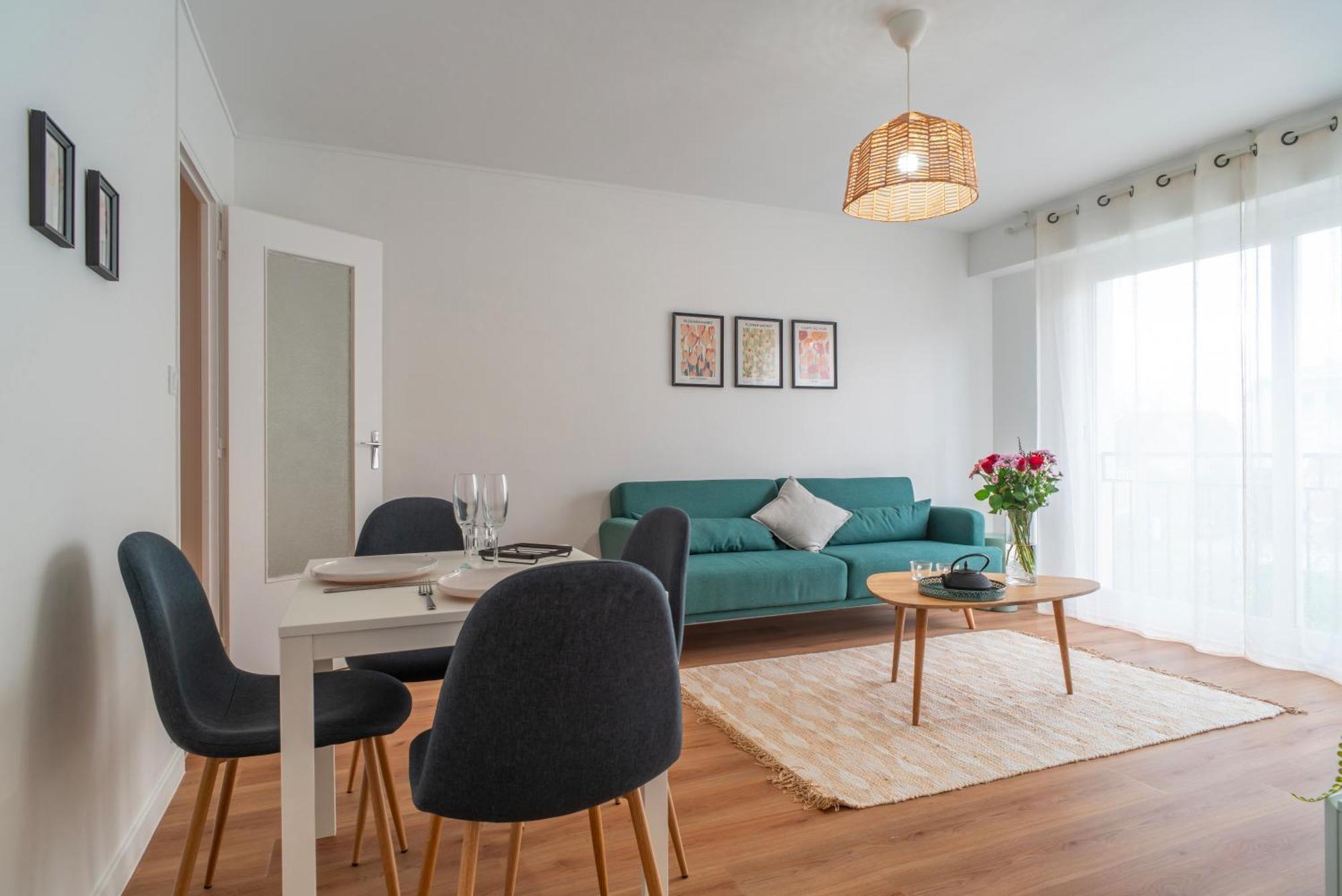 Apartamento L'Orient-Express - Appt Pour 4 P Vannes Exterior foto